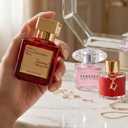 BACCARAT, VERSACE CRYSTAL, CH MUJER